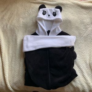 Panda pajama onesie